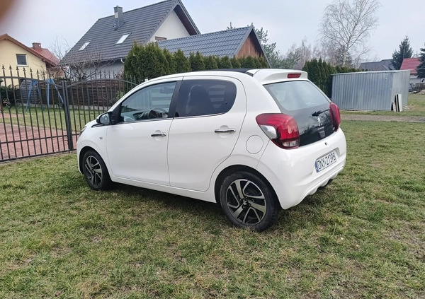 Peugeot 108 cena 34500 przebieg: 65000, rok produkcji 2017 z Nysa małe 79